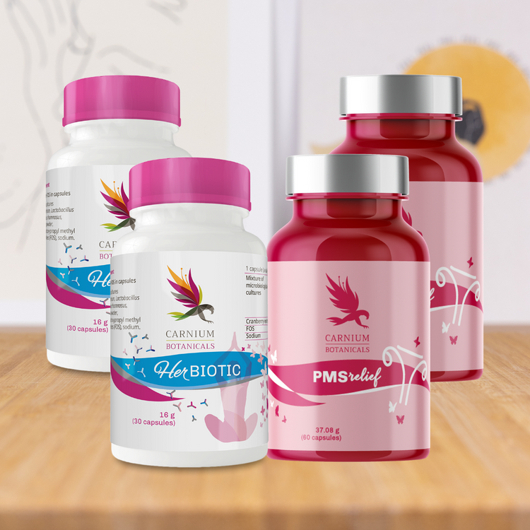 2x PMS Relief + 2x Her Biotic -20%