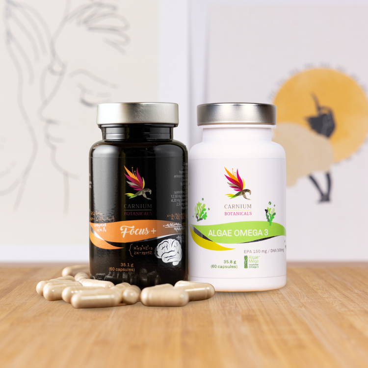 1x Focus+ 1x Algae Omega 3 -10%