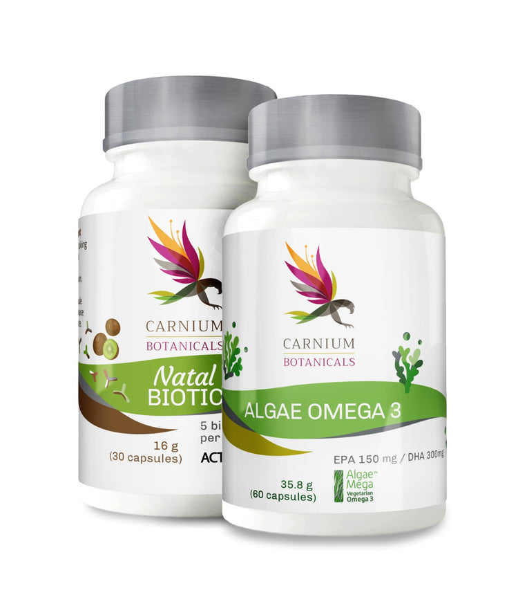 1x Algae Omega 3 + 1x Natal Biotic -10%